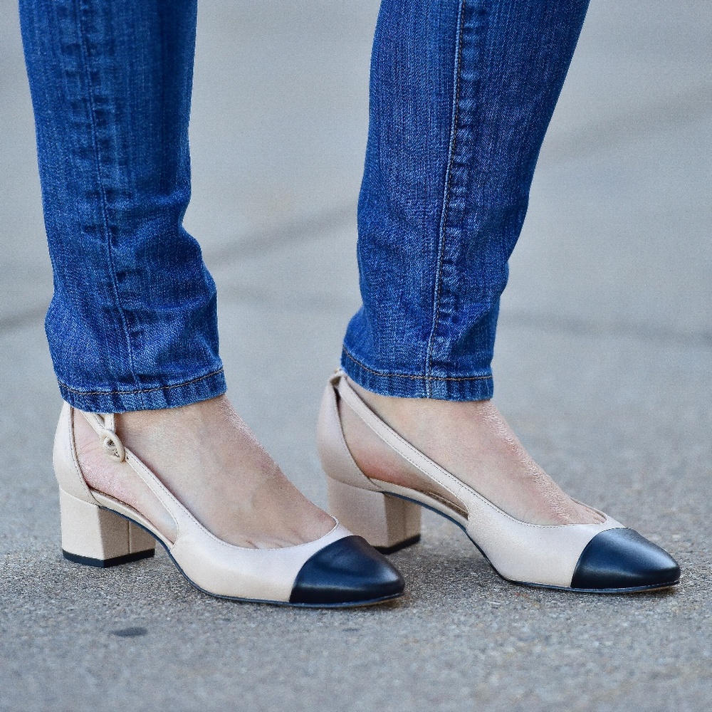 Sam Edelman Leah Cap Toe Pumps